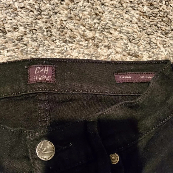 Citizens of Humanity Avedon Slick Skinny Leg Black Jeans 25 - Picture 3 of 4
